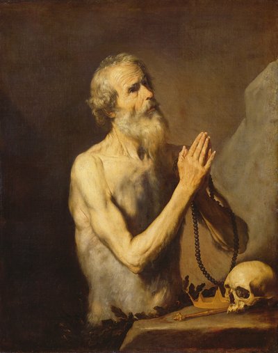 St. Onuphrius, 1637 by Jusepe de Ribera